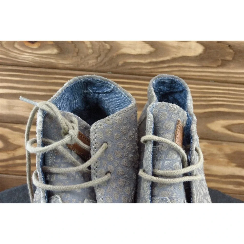 Toms Boot Sz 7.5 M Short‎ Boots Brown Fabric Women 380813